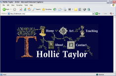 Hollie Taylor's website